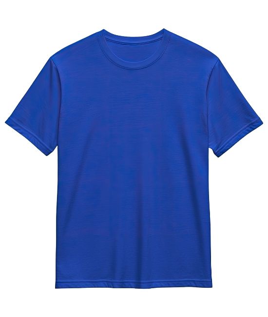 Polo manga larga azul